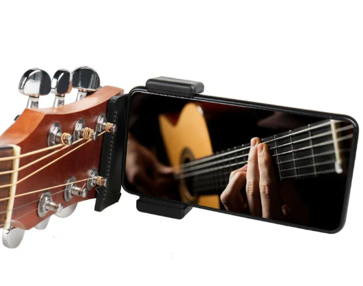 Clip-On Guitar Phone Holder